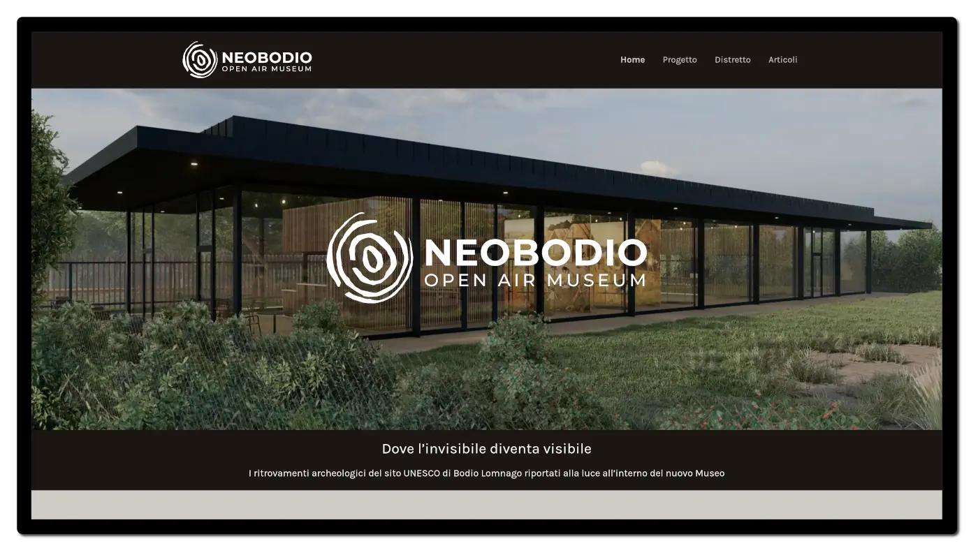 homepage screenshot neobodio